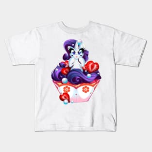 PonyCake Rarity Kids T-Shirt